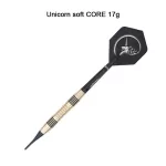 Sada soft šipek Unicorn CORE 17g, brass
