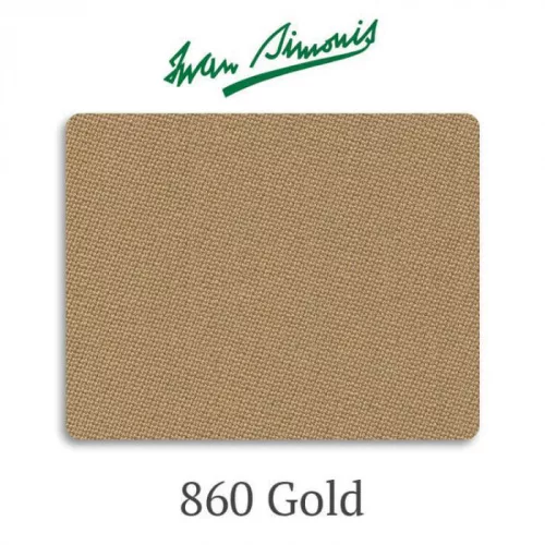 Kulečníkové plátno Simonis 860 Gold šířka 198cm
