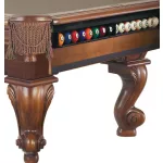 Kulečníkový stůl Brunswick Camden III 8ft kaštan, espresso, třešeň