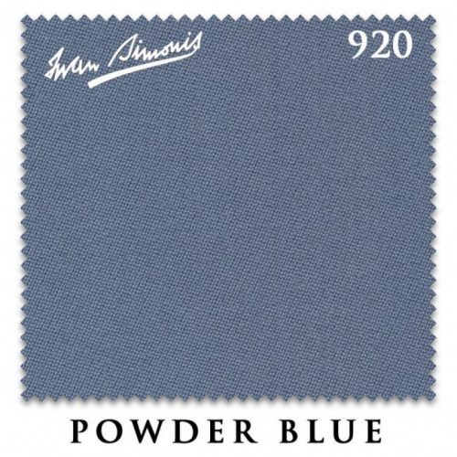 Pool biliardové plátno Simonis 920, Powder Blue 195 cm
