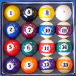 Kulečníkové koule SUPER ARAMITH POOL sada 57,2 mm