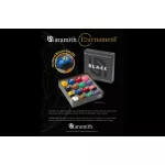 Kulečníkové koule Aramith Tournament "Duramith" Pro Cup TV Black 57,2mm