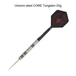 Šipky Unicorn steel CORE 25g, 80% wolfram
