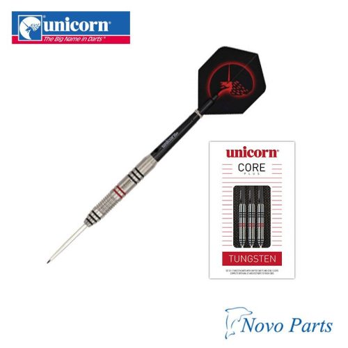 Šipky Unicorn steel CORE PLUS WIN 21g, 80% wolfram