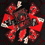 Pokerové hrací karty AC/DC, papírové potažené plastem
