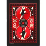 Pokerové hrací karty AC/DC, papírové potažené plastem