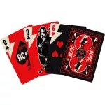 Pokerové hrací karty AC/DC, papírové potažené plastem