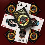 Hrací karty Bicycle Guns N’ Roses