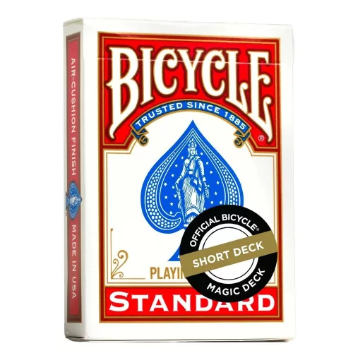 Kouzelnické karty Bicycle Short Decks červené