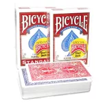 Kouzelnické karty Bicycle Short Decks červené