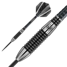 Sada steel šipek Winmau Blackout 24g, 90% wolfram