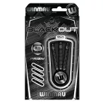 Šipky Winmau steel BLACK OUT 24g, 90% wolfram