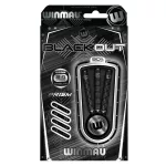 Šipky steel Winmau BLACK OUT 26g, 90% wolfram