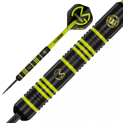 Šipky steel Winmau MvG Ambition 22g, BRASS