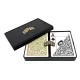 Karty na poker 100% plast COPAG 1546 Jumbo index černo-zlatý duo pack