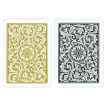 Karty na poker 100% plast COPAG 1546 Regular index černo-zlatý duo pack