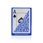 Hrací karty Copag Elite Poker Jumbo Big index 100% plastové, modré
