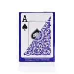 Hrací karty Copag Elite Poker Jumbo Big index 100% plastové, fialové