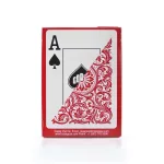 Hrací karty Copag Elite Poker Jumbo big index 100% plastové, červené