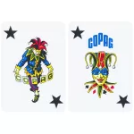 Karty na poker 100% plast, WSOP, index Jumbo, červeno-černý duo pack