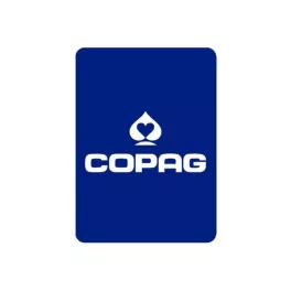 Krycí karta Copag plastová modrá 63x88mm