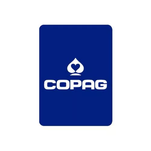 Krycí karta Copag plastová modrá 63x88mm