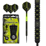 Šipky Winmau steel MvG Adrenalin 22g, 90% wolfram