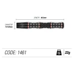 Šipky Winmau steel Mervyn King 22g, special edition, 90% wolfram