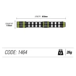 Šipky Winmau steel Michael van Gerwen Assault 26g, 90% wolfram