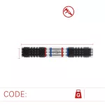 Sada šipek Winmau steel Thibault Tricole 23g, 90% wolfram