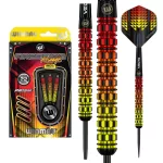 Sada steel šipek Winmau Firestorm Flame Parallel 22g, 90% wolfram