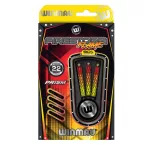 Sada steel šipek Winmau Firestorm Flame Parallel 22g, 90% wolfram