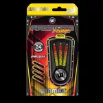 Sada steel šipek Winmau Firestorm Flame Parallel 24g, 90% wolfram