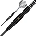 Sada steel šipek Winmau Sniper Black 22g, 90% wolfram