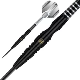 Sada steel šipek Winmau Sniper Black 24g, 90% wolfram