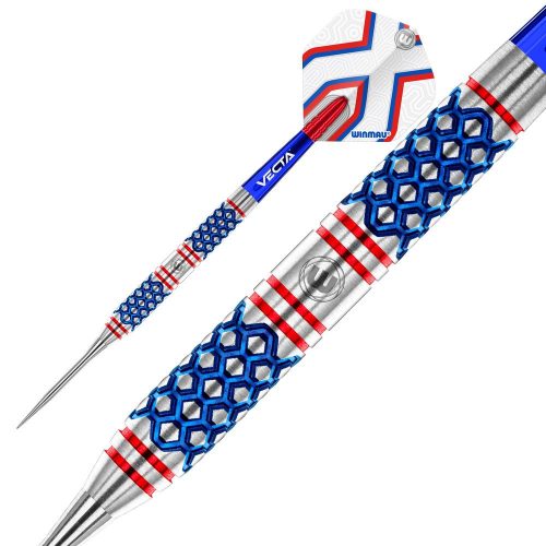 Sada steel šipek Winmau Epix 24g, 90% wolfram