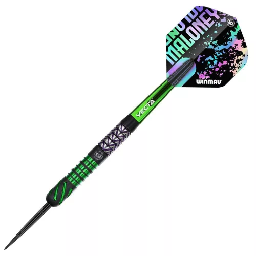 Šipky steel Winmau Mike Maloney Signature Series 1, 22g, 90% wolfram