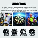 Šipky steel Winmau Rashad Sweeting 24g, 90% wolfram