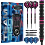 Šipky steel Winmau Rebecca Allen 24g 90% wolfram edice Team 360