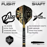 Šipky steel Winmau Alex Spellman, 24g, 90% wolfram