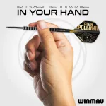 Šipky steel Winmau Alex Spellman, 24g, 90% wolfram