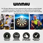Šipky steel Winmau Brendan Dolan Signature Series 1, 23g, 90% wolfram
