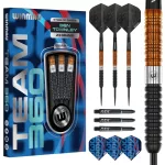 Šipky steel Winmau Ben Townley 23g 90% wolfram edice Team 360