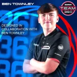 Šipky steel Winmau Ben Townley 23g 90% wolfram edice Team 360