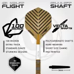 Šipky steel Winmau Daryl Gurney Signature Edition 23g, 95% wolfram