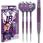 Šipky steel Winmau John Brown 22g 90% wolfram