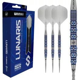 Šipky steel Winmau Lunaris Tapered 22g SP 90% wolfram