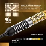 Šipky steel Winmau Exion Parallel 24g SP 90% wolfram