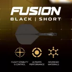 Šipky steel Winmau Exion Parallel 24g SP 90% wolfram