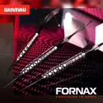 Šipky steel Winmau Fornax Parallel 22g SP 90% wolfram